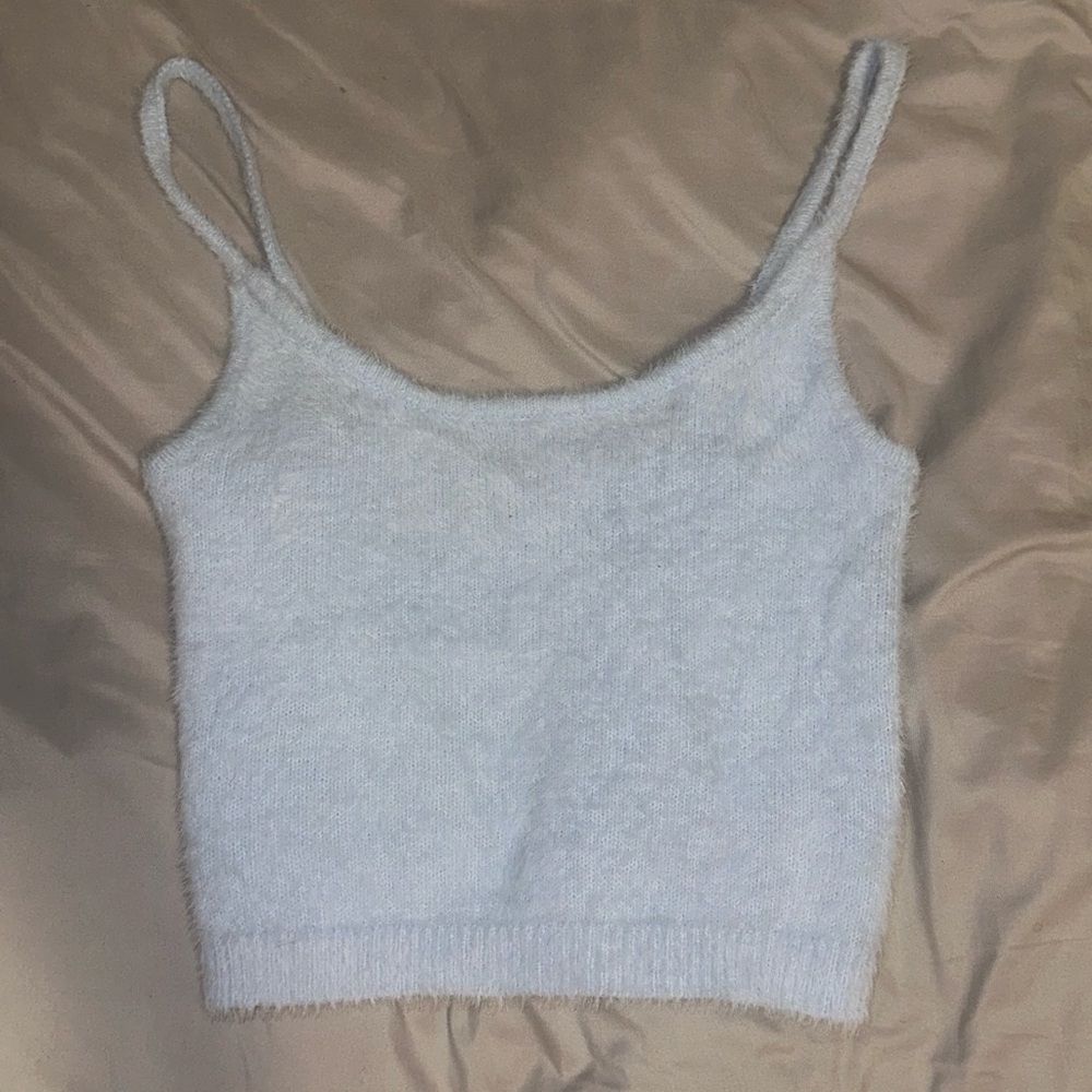 Light blue Kendall and Kylie tank top